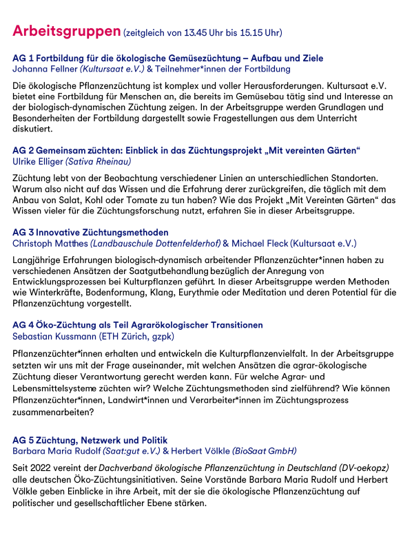 Fotodatei des Programmes; Eine pdf findet sich weiter unten auf der Seite