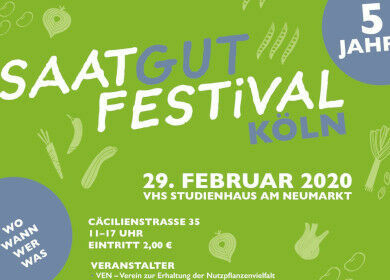 Saatgut-Festival Köln am 29.02.2020