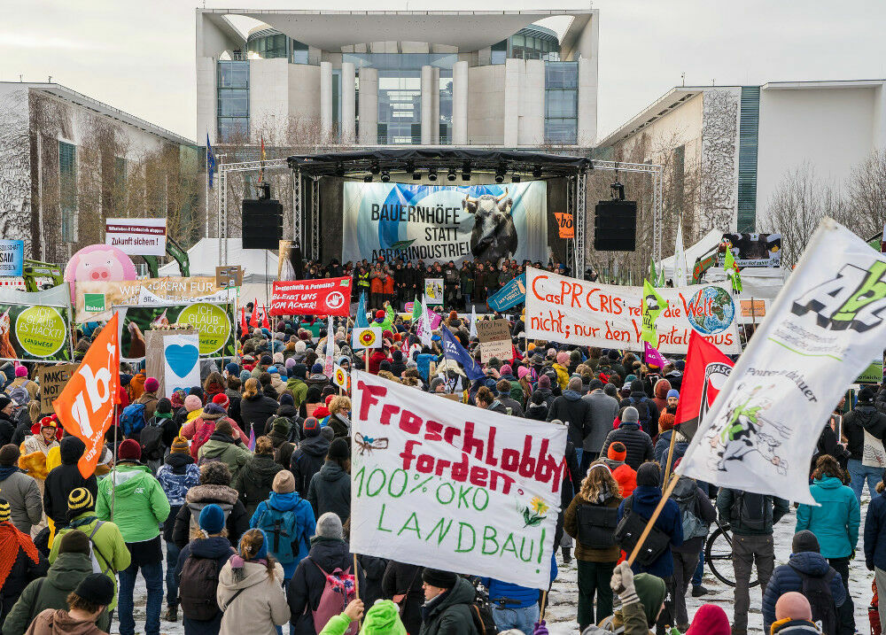 Wir haben Agrarindustrie satt! Demo 2026